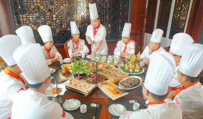 山东新东方技工学校中餐实训